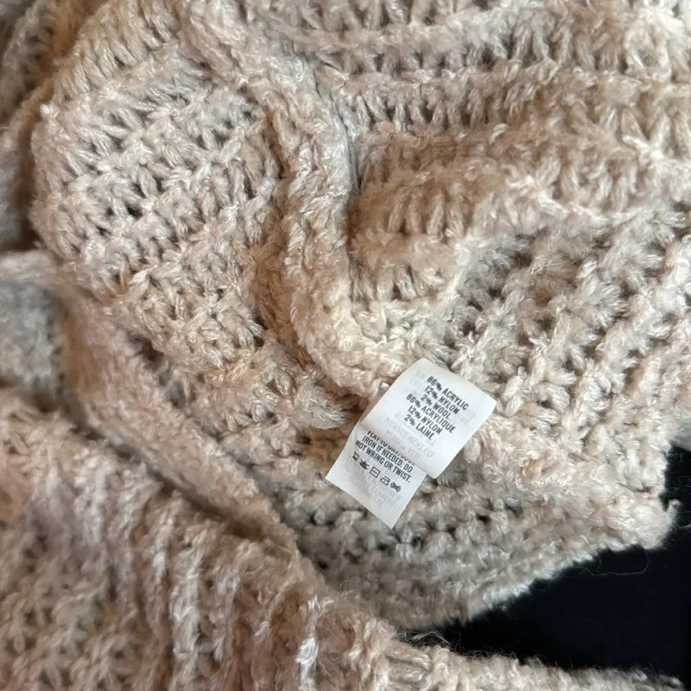 Aerie knit mock neck loose fit sweater size XS